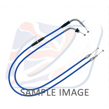 Throttle cables (pair) Venhill featherlight , mėlynos spalvos