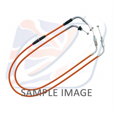 Throttle cables (pair) Venhill featherlight , oranžinės spalvos