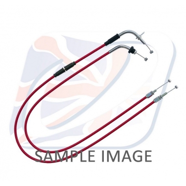 Throttle cables (pair) Venhill featherlight , raudonos spalvos
