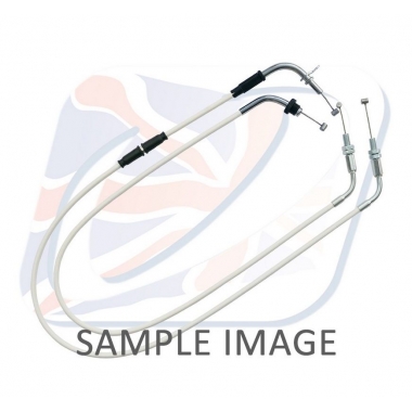 Throttle cables (pair) Venhill featherlight, baltos spalvos