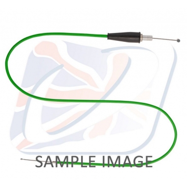 Throttle cables (pair) Venhill featherlight green