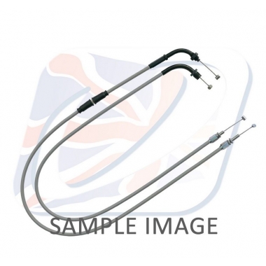 Throttle cables (pair) Venhill featherlight grey