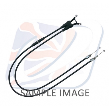 Throttle cables (pair) Venhill featherlight, juodos spalvos