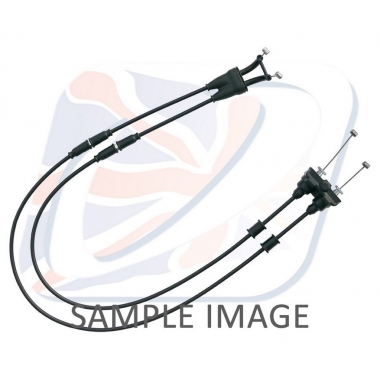 Throttle cables (pair) Venhill featherlight, juodos spalvos