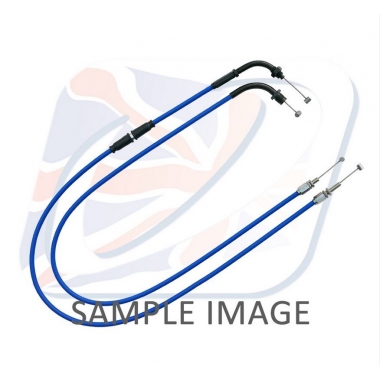 Throttle cables (pair) Venhill featherlight, mėlynos spalvos