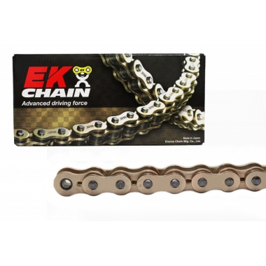 Ultimate NX-Ring chain EK 525 ZVX3, 118 narelių ilgio Gold/Gold, NEW GEN 2015