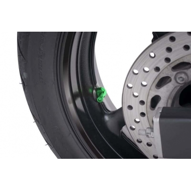 Valves for tubeless wheels PUIG green D 11mm