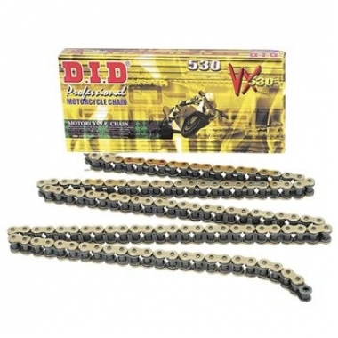 VX series X-Ring chain D.I.D Chain 530VX, 118 narelių ilgio