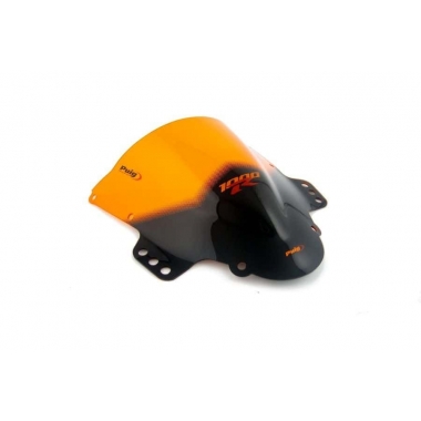 Windscreen PUIG RACING, oranžinės spalvos