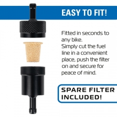 SERVISO ĮRANGA IR ĮRANKIS OXFORD ALLOY FUEL FILTER 6MM