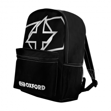 OXFORD BACKPACK X-RIDER ESSENTIAL BLACK/REFLECTIVE