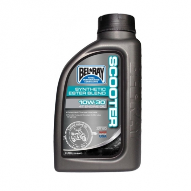 Semi syntetic engine oil Bel-Ray Scooter Synthetic Ester Blend 4T 10W-30 1L
