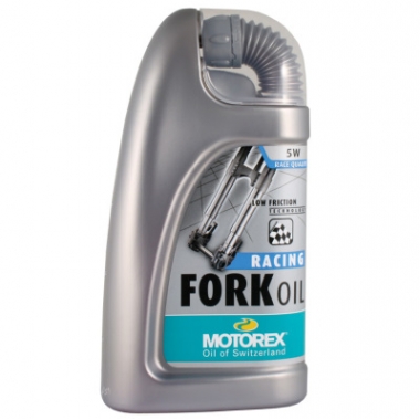Synthetic fork Oil MOTOREX RACING FORK OIL 5W 1L