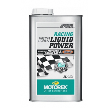 масло фильтра MOTOREX RACING BIO LIQUID POWER 1L