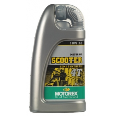 Semi-synthetic Oil MOTOREX SCOOTER 4T 4T 10w40 1L