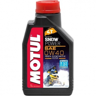 Synthetic Oil MOTUL SNOWPOWER 4T 0W-40 1L