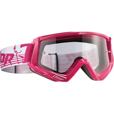 MX GOGGLE THOR CONQUER PINK/WHITE