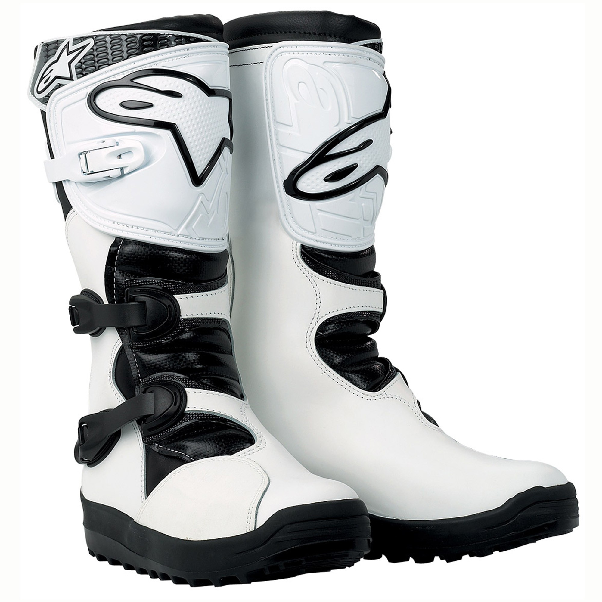 white mx boots